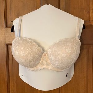 Victoria Secret Dream Angel Off White Lace 38DDD